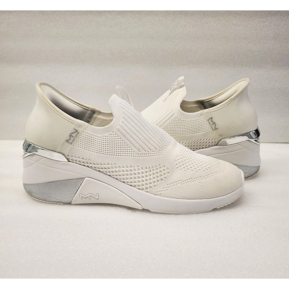 Skechers Mark Nason Hands Free Slip-Ins Crescent Wedge Womens Size 10